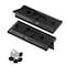 Prime-Line Vinyl Window Tilt Latch, Matte Black, 2PK F 27228 - alternate 1