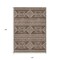 Homeroots 10' X 14' Brown And Ivory Southwestern Washable Indoor Outdoor Area Rug 593659 - alternate 9