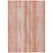 Homeroots 8' X 10' Orange And Salmon Botanical Leaves Washable Indoor Outdoor Area Rug 581975 - alternate 9