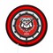 Holland Bar Stool University of Georgia Bulldog  19 Double Neon Wall Clock Clk19BK - alternate 1
