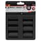 Performance Tool 8 pc. 3/8 in. Dr. SAE DW Impact Socket Set, SAE, Impact Sockets, CrV M594DB - alternate 2