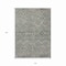 Homeroots 10' X 14' Pewter Floral Washable Indoor Outdoor Area Rug 607355 - alternate 9