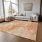 Homeroots 10' X 14' Salmon Peach And Ivory Nautical Washable Indoor Outdoor Area Rug 581748 - alternate 9