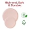 Smarty Had A Party Pink Flat Round Disposable Plastic Dinnerware Value Set, 240PK 830-P-VP-CASE - alternate 11