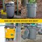 Rubbermaid Commercial BRUTE Trash Can, Round, 55 gal Capacity, 26 1/2 in W, 33 in H, Gray FG265500GRAY - alternate 8