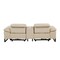Homeroots 90in Cream and Black Italian Leather Power Reclining Loveseat With Storage 720561 - alternate 10
