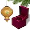 Homeroots Golden Extravagant Butterflies Hand Painted Mouth Blown Glass Ornament 477505 - alternate 6