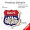 Signmission Max's Garage, 12 inch X 12 inch, Vinyl Decal, 2PK SHI-D-2PACK-12-383-MAX - alternate 6