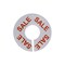 Nahanco White, Round Clothing Rack Size Dividers with Red Print - SALE, 25/CTN, 25PK CWRSALE25 - alternate 1