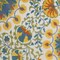 Homeroots 4' X 6' Ivory Blue Yellow And Orange Floral Indoor Outdoor Area Rug 546815 - alternate 9