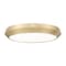 Z-Lite Quasars Modern Gold 1 Light Flush Mount 7701F20-MGLD-LED - alternate 1