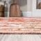 Jonathan Y Asa Ornate Medallion Non-Slip Machine-Washable Orange/Cream 5 ft Round Area Rug WSH108A-5R - alternate 8