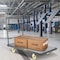 Vevor Platform Truck 2000 lbs Capacity 47" x 24" x 32" Flatbed Cart Hand Truck, 2PK VV-PT-M4824 - alternate 8