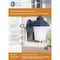 Boston Harbor Outdoor Wall Lantern, 120 V, 60 W, A19 or CFL Lamp, Aluminum Fixture, Black AL9002H-53L - alternate 3