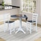 Whitewood Industries Extension Dining Tables, 45 in L, 38 in H, Parawood, 3 Piece Set K05-42DPT-27-S402-2 - alternate 6