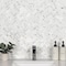 Msi Carrara White Herringbone Honed SAMPLE Marble Mesh-Mounted Mosaic Tile ZOR-MD-0340-SAM - alternate 10