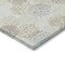 Homeroots 9' X 12' Ivory Brown And Gray Polka Dot Washable Indoor Outdoor Area Rug 594260 - alternate 9