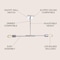 Jonathan Y Turing 30.5" Adjustable Metal LED Linear Pendant, Chrome JYL7457A - alternate 14