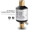 Neiko Water and Oil Separator for Air Line, 1/4'' NPT Inlet and Outlet, 150 PSI, Black 30253A - alternate 6