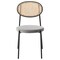 Leisuremod Euston Wicker Dining Chair with Velvet Round Seat, Grey EC17GR - alternate 10