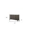 Homeroots 61" Gray Solid and Manufactured Wood Six Drawer Double Dresser 490482 - alternate 7