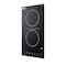 Summit 12in Wide 115V 2-Burner Radiant Cooktop CR2B15T1B - alternate 7