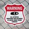Signmission Video Surveillance Shield Sign Warning A, 6 Inch X 6 Inch, Plastic Sign SHI-P-6-474 - alternate 5