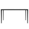 Leisuremod Rectangular 55.11 in W, 28.7 in L, Stone/Aluminum, White/Gold ATBL-55WG-S - alternate 14