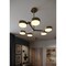 Troy Lighting Rory 6 Light Semi Flush, Patina Brass, 40 In x 3 In C1340-PBR - alternate 3