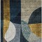 Homeroots 3' X 5' Blue Gold And Gray Abstract Washable Indoor Outdoor Area Rug 604488 - alternate 9