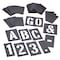 C.H. Hanson Stencil Set, Combination Set, Gothic Font, PVC, 46 Pieces 10193 - alternate 6