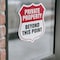 Signmission Private Property Shield Sign Private Pro, 6 inch X 6 inch, Vinyl Decal, 2PK SHI-D-2PACK-6-444 - alternate 5