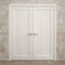 Sartodoors Interior Solid French Double Doors 56 x 84 inches, Ego 5006 Painted White Oak, Wood Interior Solid EGO5006DD-PWO-5684 - alternate 5
