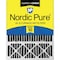 Nordic Pure 20x25x5 Plus Carbon Pleated Air Filter, High Capacity, MERV 10 20x25x5HPM10C-1 - alternate 1