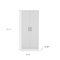 Homeroots Two Piece White Bedroom Set 530262 - alternate 12