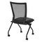 Office Star Products ProGrid Soft Frame Folding Chair, Dillon Black 69350-R107 - alternate 9