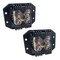 Race Sport Lighting 40-Watt LED Auxiliary Flush Mount Light with Amber Side Strobe PR RS02FMC - alternate 1