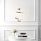 Jonathan Y Whirl 11" 1-Light Modern Minimalist Metal Helix Swirl Abstract Integrated LED Pendant, Gold Painting JYL1704C - alternate 12