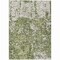 Homeroots 3' X 5' Olive Green And Ivory Abstract Washable Indoor Outdoor Area Rug 612761 - alternate 9