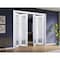 Sartodoors Sliding Closet Double Bi-fold Doors White Solid Core Modern Interior VEREGIO7412DBF-WS-72 x 84 (4* 18x84) - alternate 5