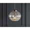 Jonathan Y Georgina 12" Crystal/Metal LED Pendant, Antique Brass JYL6110A - alternate 17