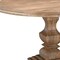 Homeroots 54" Brown Solid Wood Pedestal Base Round Top Dining Table 554336 - alternate 17
