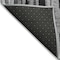 Homeroots 9' X 12' Gray And Black Striped Washable Indoor Outdoor Area Rug 603225 - alternate 9