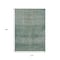 Homeroots 10' X 14' Teal Blue And Ivory Geometric Washable Indoor Outdoor Area Rug 630518 - alternate 7