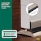 M-D Building Products 36 in. Satin Nickel Aluminum and Vinyl Heavy-duty Screw-on Door Sweep 48996 - alternate 7