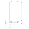 Valley Craft Gauge Utility Cart, 2 Shelf, Flat Top F89179RDPY - alternate 16