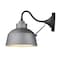 Homeroots Barnes 1-Light Gray Wall Light 398479 - alternate 7