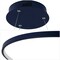 Jonathan Y Brice 35" Modern Contemporary Metal Round Dimmable Integrated LED Pendant, Navy JYL7220F - alternate 13