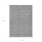 Homeroots 3' X 5' Gray Black And Ivory Geometric Washable Indoor Outdoor Area Rug 596740 - alternate 9