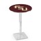 Holland Bar Stool Co 36" Chrome Florida State (Script) Pub Table, 36" dia. Top L217C3636FSU-FS - alternate 1